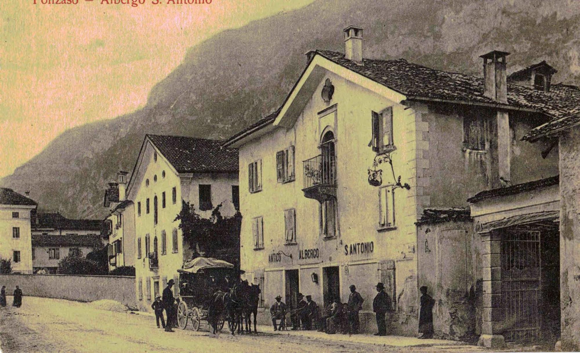 Antico Albergo Sant'Antonio Fonzaso Exterior foto